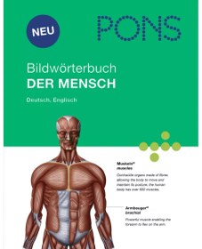 تصویر پونز | کتاب آلمانی ‌‌PONS Bildwörterbuch DER MENSCH 