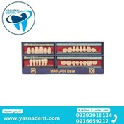تصویر دندان مصنوعی مرجان نیو ایده آل ماکو 