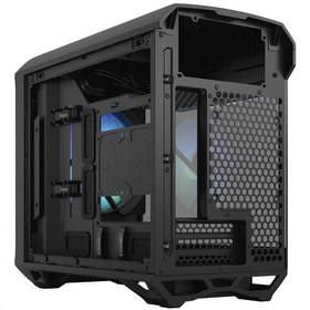 تصویر کیس کامپیوتر فرکتال دیزاین مدل Torrent Fractal Design Torrent Compact Black TG Dark Tint Mid Tower Computer Case