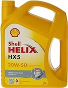 تصویر روغن موتور چند درجه ای ممتاز Shell Helix Hx5 20W-50 4 لیتری - ارسال 20 روز کاری ا Shell Helix Hx5 20W-50 Premium Multi-Grade Motor Oil 4 Liter Shell Helix Hx5 20W-50 Premium Multi-Grade Motor Oil 4 Liter