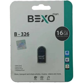 تصویر فلش مموری بکسو مدل B-326 ظرفیت16گیگابایت ا Bexo B-326 Flash Memory 16GB