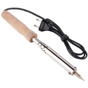 تصویر هویه 60 وات دسته چوبی ایرانی برند حرارت 