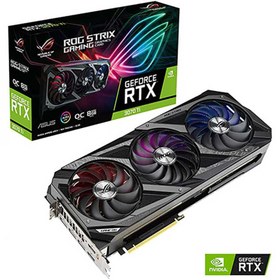 تصویر کارت گرافیک ایسوس مدل ROG strix Geforce RTX 3070 TI 8GB 