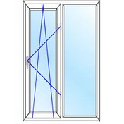 تصویر پنجره دو جداره ابعاد ۱۶۰۰*۱۳۰۰ 