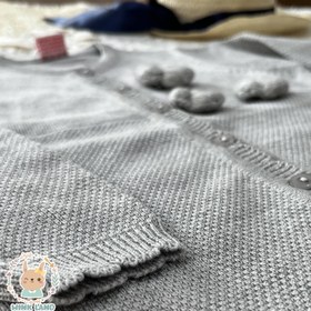 تصویر ژاکت دخترانه آی چیلک مدل گل 