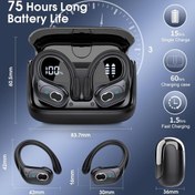 تصویر هدفون بلوتوثی ورزشی QX68 QXUFV QX68 Open-Ear Bluetooth