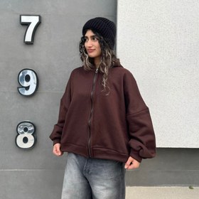 تصویر سوییشرت شکلاتی DREAM BIG 