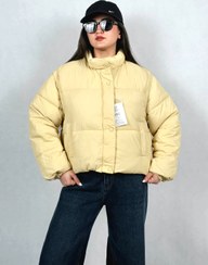 تصویر کاپشن کوتاه پافرشو 