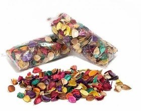 تصویر گل خشک تزیینی رنگی -Colored decorative dried flowers 