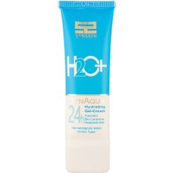 تصویر ژل کرم آبرسان 24 ساعته ساین اسکین مدل ساین آکوا H2Q+ Hydrating Cream Gel