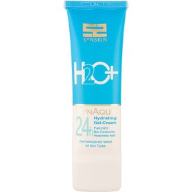 تصویر ژل کرم آبرسان 24 ساعته ساین اسکین مدل ساین آکوا H2Q+ Hydrating Cream Gel