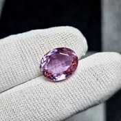 تصویر نگین سنگ آمیتیست شمش ۷/۵۵ قیراط کد 34006 