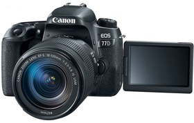 تصویر دوربین عکاسی کانن Canon 77D با لنز 18-135 