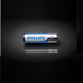 تصویر باتری قلمی فیلیپس مدل گریت لایف بسته 4 عددی PHILIPS Battery model GRREAT LIFE  AA