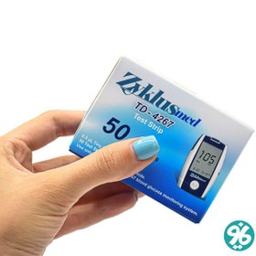 تصویر نوار تست قند خون زیکلاس مد (Zyklusmed) بسته 25 عددی zyklusmed 25 tests blood sugar test strip