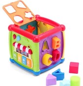 تصویر اسباب بازی مکعب پازلی موزیکال هانگر HE 0520 Huanger