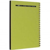 تصویر دفتر متالیک پاپکو مدل NB-645BC سایز A4 ظرفیت ۱۲۰ برگ 