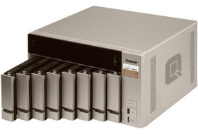 تصویر ذخیره ساز تحت شبکه کیونپ مدل TVS-873 