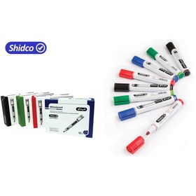 تصویر ماژیک وایت برد شیدکو مدل 01 بسته 12 عددی 