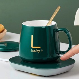 تصویر ماگ هیتر دار Lucky مدل 42306 
