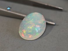 تصویر اوپال بیضی طبیعی 3.5 قیراط 