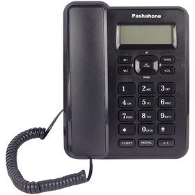 تصویر تلفن رومیزی پاشاهون مدل Pashahone KX-T6001CID Pashahone KX-T6001CID Telephone