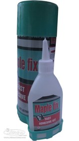 تصویر چسب 123 ATA FIX Turkey حجم 400 میلی لیتر سبز Green ATA FIX Activator 123 400ml Adhesive