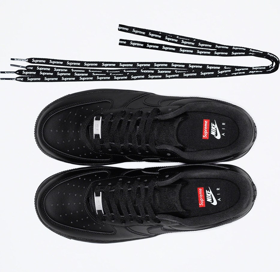 af1 x supreme black