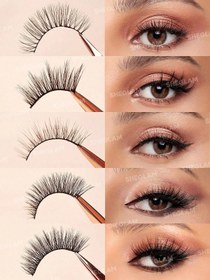 تصویر مجموعه ۸ جفت مژه مصنوعی ALL THE LASHES 