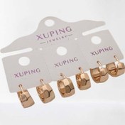 تصویر گوشواره ژوپینگ رنگ ثابت طرح ۱۰۵۳ 