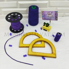 تصویر دسته کیف نیم دایره 