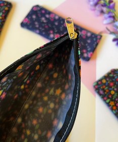 تصویر جامدادی پارچه ای گل گلی 