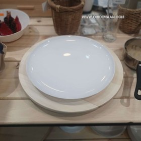 تصویر بشقاب پیتزا ایکیا مدل FLAMSIG IKEA FLAMSIG Pizza plate, white