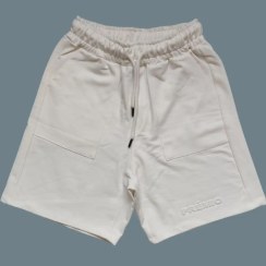 تصویر شلوارک دورس سفید BERSHKA اورجینال SHK008 