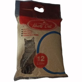 تصویر خاک بستر گربه رستی کت مدل Eco_12 حجم ۱۲ لیتر 