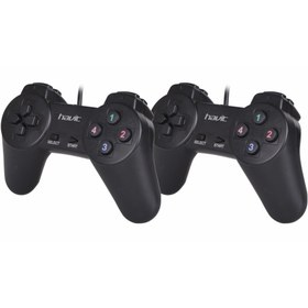 تصویر دسته بازی دوبل هویت مدل HV-G66 Havit HV-G66 Double Gamepad