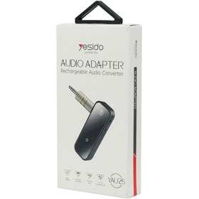 تصویر گیرنده بلوتوثی یسیدو مدل YAU25 Yesido YAU25 Car Wireless Audio Receiver Adapter