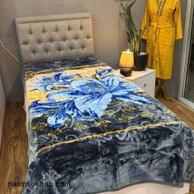 تصویر پتو دو نفره پریما گلدار 