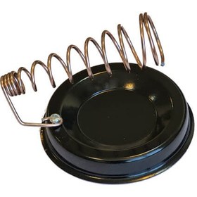 تصویر پایه هویه فلزی گرد مشکی 