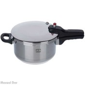 تصویر زودپز 4.5 لیتر پارس استیل ا Pars Steel 4.5 liter pressure cooker Pars Steel 4.5 liter pressure cooker