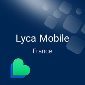 تصویر شارژ سیم کارت Lyca Mobile فرانسه 