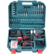 تصویر کیت دریل شارژی چکشی 20 ولت دو باتری رونیکس مدل RS-8619 