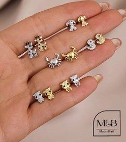 تصویر پیرسینگ گوش فانتزی مدل PG2017 