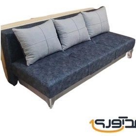 تصویر مبل تختخواب شو 2 نفره باکسدار مدل سورن ا 2-seater sofa bed with box, Soren model 2-seater sofa bed with box, Soren model