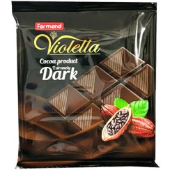 تصویر شکلات تلخ ویولتا فرمند – ۵۵ گرم 