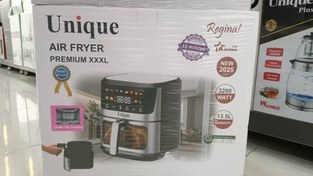 تصویر سرخ کن یونیک مدل CY8002 ظرفیت ۱۳.۵ لیتر بدون روغن 