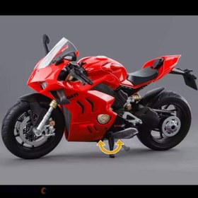 تصویر ماکت موتور دوکاتی پانیگال V4 مقیاس ۱:۹ 