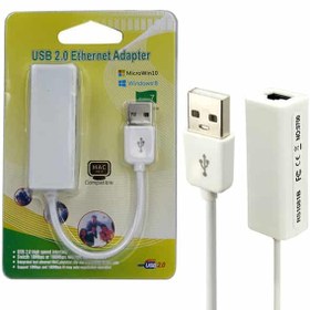 تصویر تبدیل USB به LAN مدل RS1081B 9700 ا RS1081B 9700 USB To LAN Cable RS1081B 9700 USB To LAN Cable