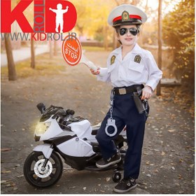 تصویر لباس پلیس بچه گانه با لوازم کامل 