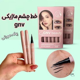 تصویر خط چشم ماژیکی GNV پوکه صورتی اورجینال 